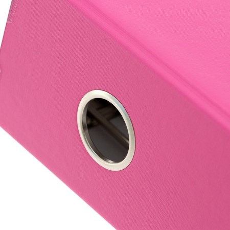 A4, 75 mm, calligrata registrar folder, PVC, embossing "Len", metal edging, pocket for a spine, assembled, assembled, mix-8