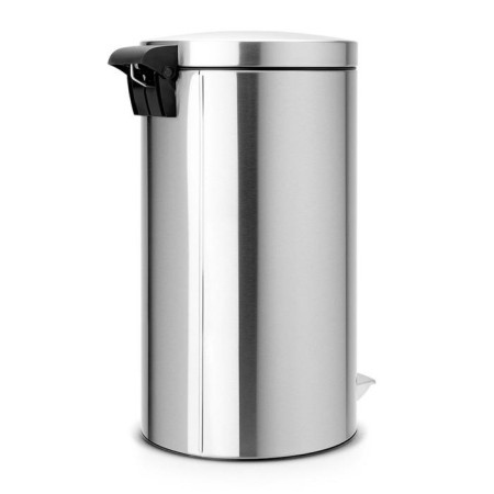 Brabantia Classic garbage bucket, two -section, with a pedal, steel color, 2x20 liters-2