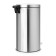 Brabantia Classic garbage bucket, two -section, with a pedal, steel color, 2x20 liters