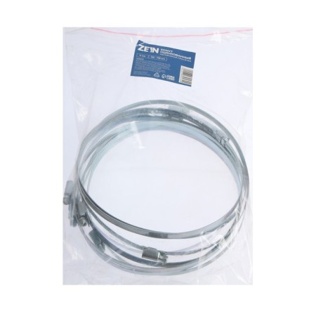 Chervyeric zein clamp, non-heating carriage, diameter 155-178 mm, width 9 mm, galvanized-7