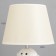 Table lamp "Inc" 1x40W E14 white 22x22x39cm