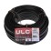 Cable "ULC" VVG-PNG (A) -LS, section 3x2.5 mm2, 50 m, GOST, Black