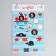 Set for decorating the cake "Pirate Party"