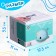 Kit bath fountain, light effects, works on batteries, mixtures