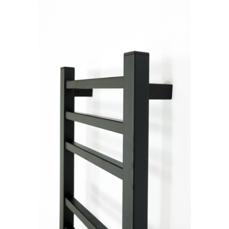 Electric towel Grois Alex, 300x800 mm, 8 crossbars, lower, black-3