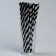 Cocktail tubes with corrugation "spiral", in the set is 25 pieces, the color is silver, black