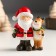 Polystone souvenir "Santa Claus with Assistant Oil" mix 6.6x4x8 cm