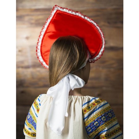 Kokoshnik "Khokhlome Print", Red Atlas, Mix tapes-2