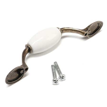 Castle Ceramics 012 Light, 76 mm, ceramic, bronze bracket-4