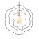 Bayerlux lamp "I entered" 3he27 40W black 50x50x100 cm