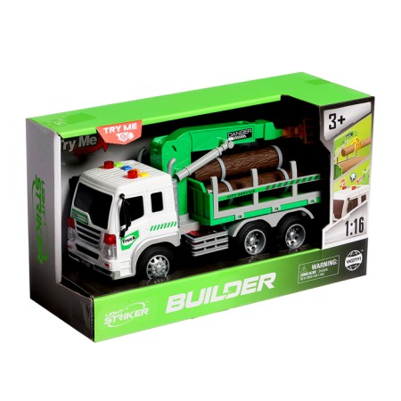 Truck "Lesopros", inertia, 1:16, light and sound effects-10