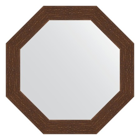 Mirror in the baguette frame, mosaic Antique copper 70 mm, 63.0x63.0 cm