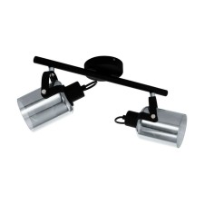Berregas lamp, 2x40W E27, black color