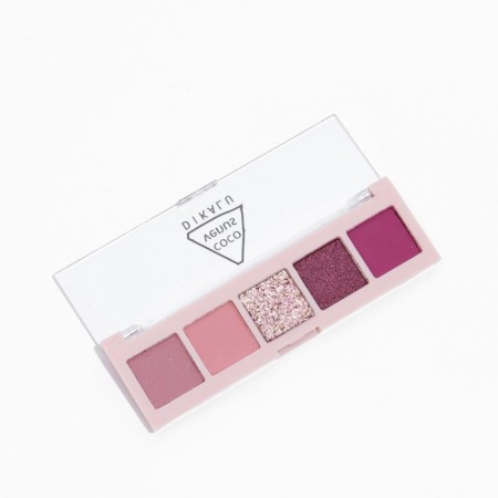 Palette of shadows for eyelids, 5 colors-3