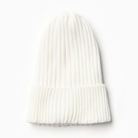 Children's hat, milk color, size 48-54