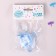 Set for decoration "Dummies", 6 cm, set 3 pcs., Blue color