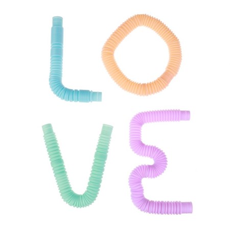 Antistress toy Pop Tubes, set 12 pcs., Mix color-2