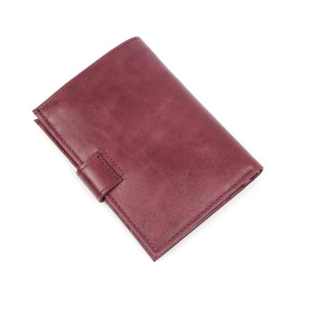 Male purse, burgundy color-3