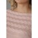 Female jumper, size 52, powder color