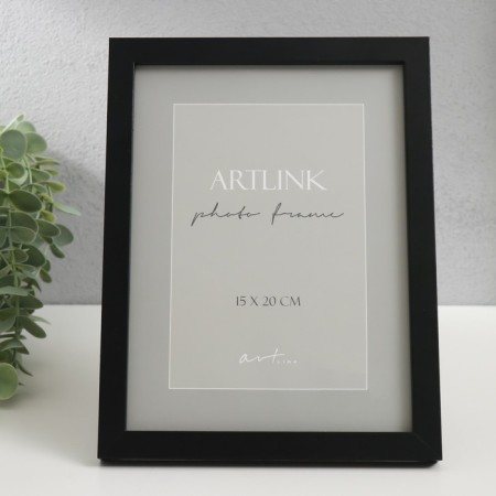 Photo frame MDF "Nina" 15x20 cm, black-1