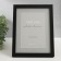 Photo frame MDF "Nina" 15x20 cm, black