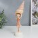 Souvenir Polystone "Girl with a shell" 23.5x6x7.5 cm