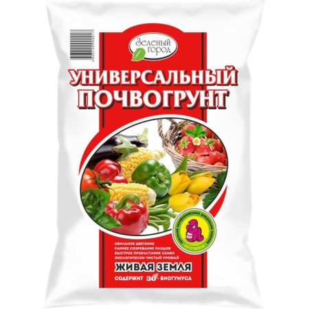Soilogront based on a universal biohumus, green city, 5 liters