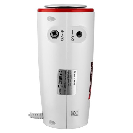 Mixer Brayer 1307br, manual, 600 watts, 5 speeds, white-red-6