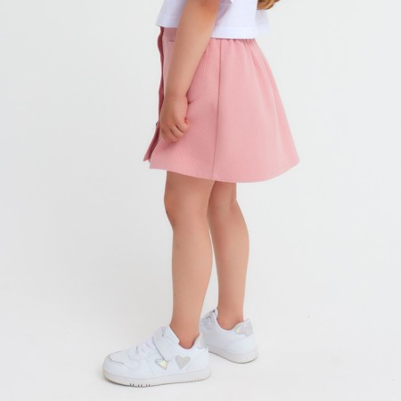 Children's skirt KAFTAN, size 36 (134-140 cm), pink color-1