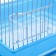 Poultry cell is equipped BD-1/4F, 30 x 23 x 39 cm, blue