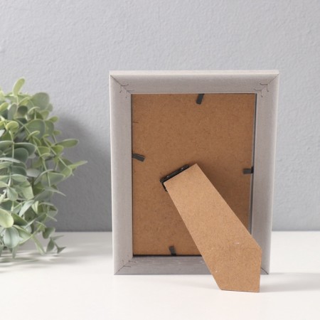 Photo frame plastic 10x15 cm "cork tree" gray 1.5x14x18.8 cm-3