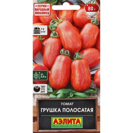 Seed Tomat "Striped Grushka", C/P, 20 pcs