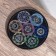 Bowl stand "7 chakras" Stone 12.5 cm