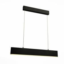 Suspension lamp ST LUCE. SL567.403.01. 1x17 W, LED, 4000K, 1287 LM, 64x1.5x8.5 cm, black color