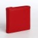 Women's wallet on magnet, red color