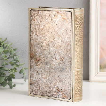 Broke-Kniga metal, leatherette "Forged wall" 26x16x5 cm-5