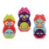Zapochilok 1 hole with the Maped Loopy Fancy container, with an eraser, 2B1, mix