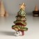 Souvenir Ceramics "Santa Claus in a cap-tree with a star" 5.6x5.9x111 cm