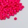 Round beads 6/0 "Raspberry Neon" 20 g