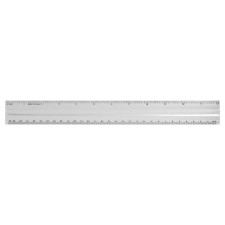 Line with a holder 30 cm, transparent