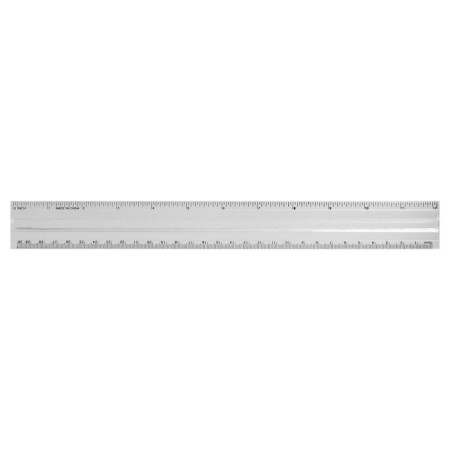 Line with a holder 30 cm, transparent
