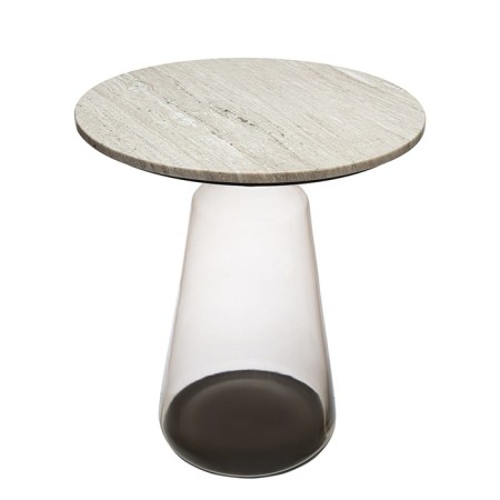 Coffee table, 500 × 500 × 540 mm, beige color-2
