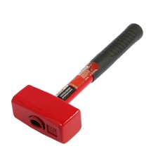 Sledgehammer scrap, metal rubberized handle, 1.5 kg