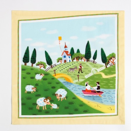 Ethel Tuscan Ethel Napkin 40x40 cm, type 2 (variety 2), 100% cotton, sarzha 190 g/m2-1