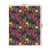 The tablecloth on the table "Multi -colored tulips", rectangular, Saten, size 145x180 cm