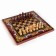 Board game 3 in 1 "Patriot": chess, checkers, backgammon, wooden, large, 50 x 50 cm