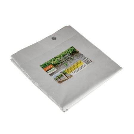 Photo Banner, 300 × 160 cm, with photo printing, eyelets step 1 m, "gray wall", Greengo-3