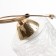 Chase "Aessa" 5he27 40W gold 51x51x27 cm Bayerlux