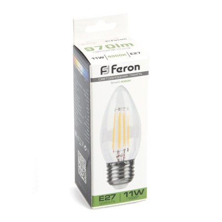 LED LED Feron, E27, 11 W, 230 V, white light-2