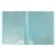 A4 Calligrata folder, 60 transparent inserts, 500 μm, turquoise-blue